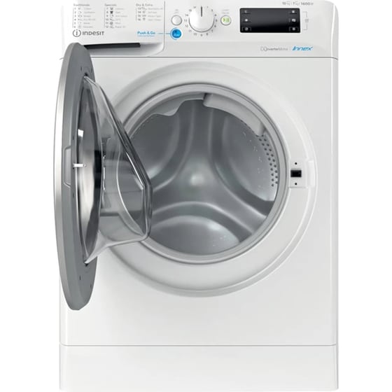 INDESIT BDE 107624 8WS EE 10kg/7kg 1.600 Στροφές Λευκό Πλυντήριο Στεγνωτήριο Ρούχων image 4