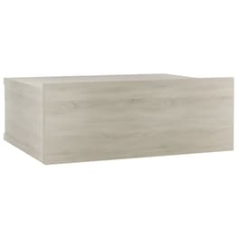 Κομοδίνο Vidaxl Κρεμαστό Από Μοριοσανίδα 40x30x15 cm - Sonoma Δρύς