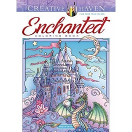 Creative Haven Enchanted Coloring Book