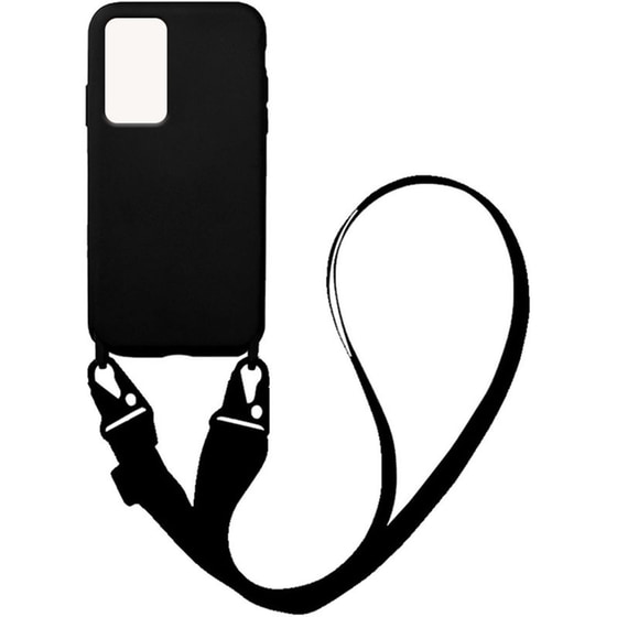 Θήκη Xiaomi Redmi Note 11 Pro 4G/Redmi Note 11 Pro 5G/Redmi Note 12 Pro 4G - Sonique Carryhang Liquid Silicone Strap - Μαύρο image 0