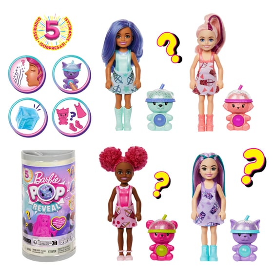 Κούκλα Barbie Chelsea Pop Reveal Bubble Tea Doll image 1