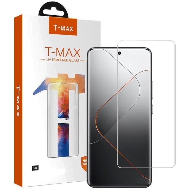 Προστατευτικό οθόνης Xiaomi 15 Pro - T-Max Tempered Glass Liquid Full Glue 3D 3.3mm 9Η