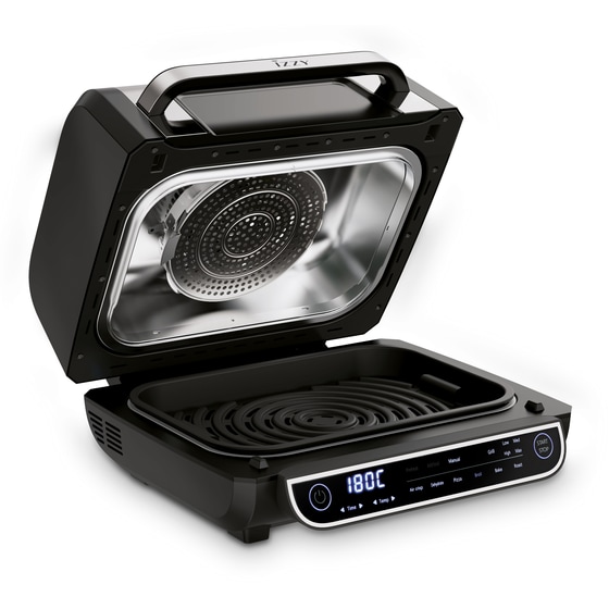 IZZY IZ-8265 με Πόρτα 1700 W Μαύρη/Ασημί Φριτέζα Αέρος & Grill image 4