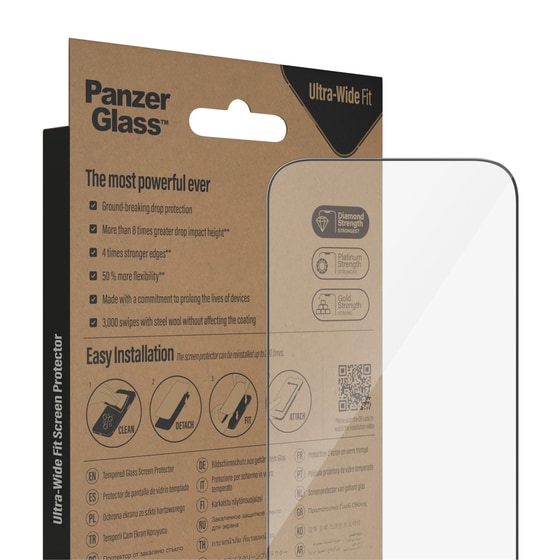 Προστατευτικό οθόνης Apple iPhone 14 Pro - PanzerGlass Ultra-Wide Fit image 5