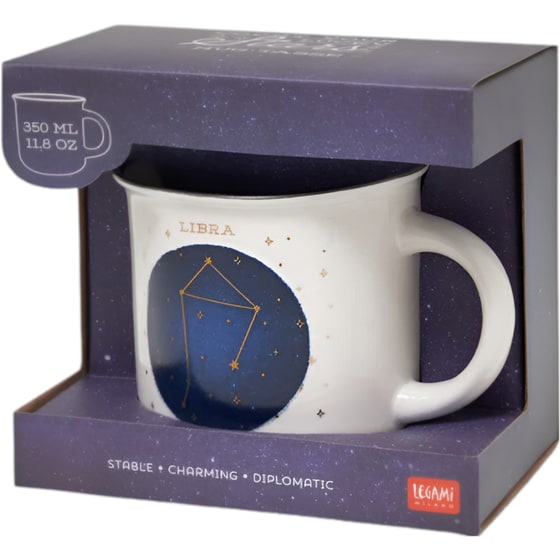 Κούπα Legami Count Your Lucky Stars Ζώδιο Κεραμική 350 ml - Ζυγός image 1