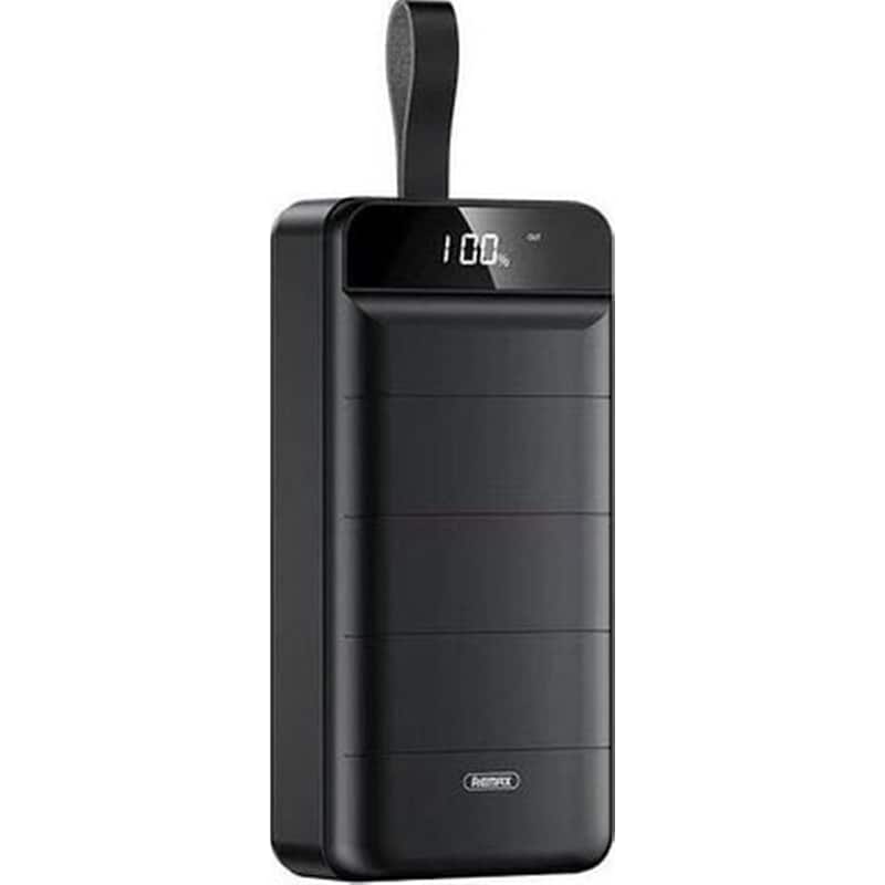REMAX Powerbank Remax LED RPP-184 40.000mAh - Μαύρο