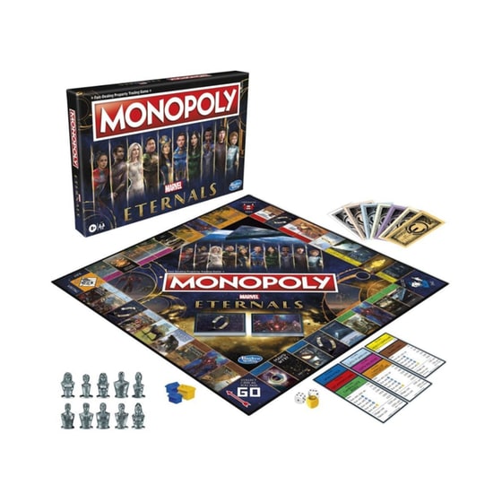 Monopoly Marvel Studios' Eternals Edition (Αγγλική Version) Επιτραπέζιο (Hasbro) image 4