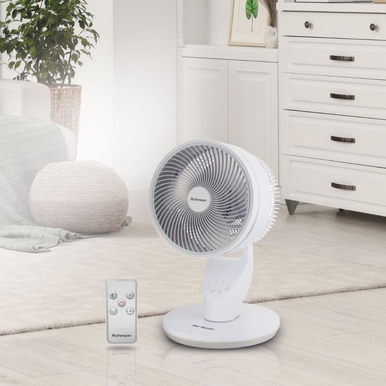ROHNSON R-8520 WH Ανεμιστήρας Δαπέδου 60W 25cm image 1