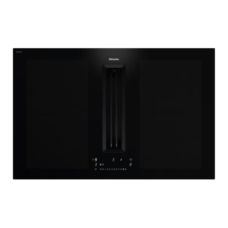 MIELE MIELE KMDA7676 FL-U BlackPerfection 80 cm Μαύρο Εστία Επαγωγική Αυτόνομη