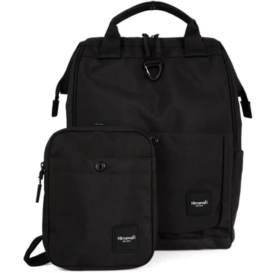 Τσάντα Laptop με Τσαντάκι Himawari 22054600-C09 13'' - Μαύρο image 1