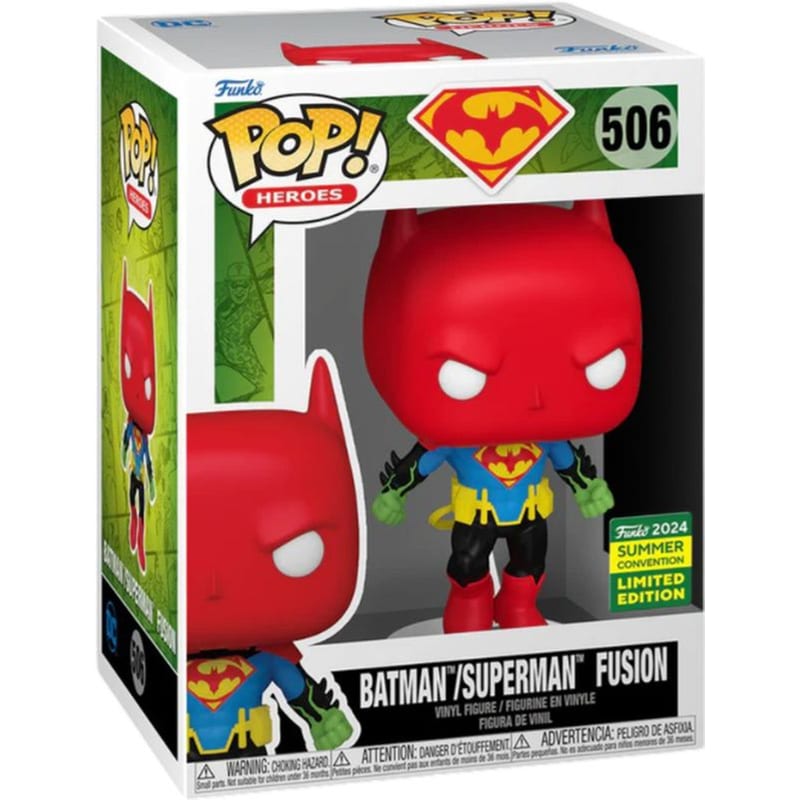 FUNKO Funko Pop! Heroes - DC Super Heroes - Batman/Superman Fusion #506