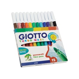 Μαρκαδόροι Giotto Turbo Maxi Χοντροί 12 Τεμάχια
