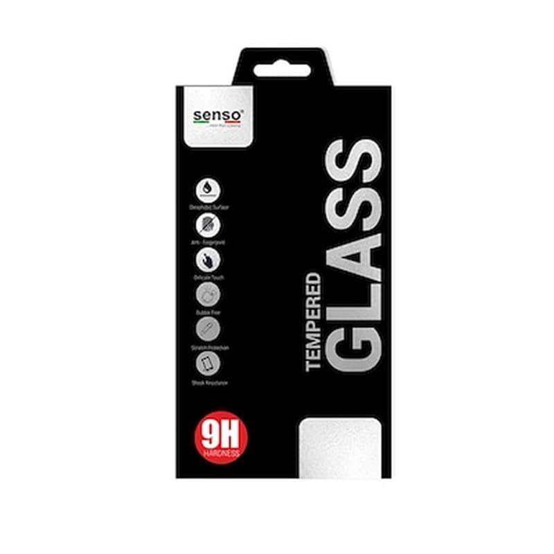 SENSO Προστατευτικό οθόνης Samsung Galaxy A32 - Senso 5d Full Face Black Tempered Glass