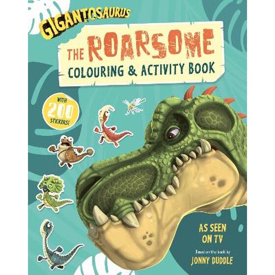 Gigantosaurus - The Roarsome Colouring & Activity Book image 0
