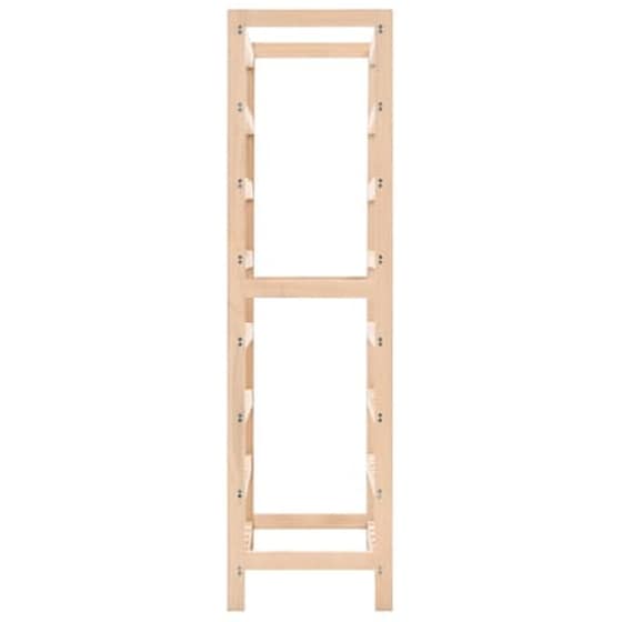 Ραφιέρα/Σταντ Κρασιών Vidaxl Από Ξύλο Κέδρου Για 48 Φιάλες - Φυσικό Χρώμα Ξύλου image 4