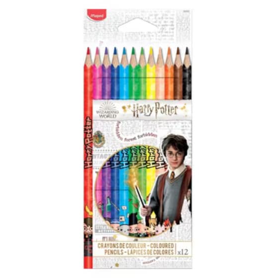 Ξυλομπογιές&nbsp;Maped&nbsp;Harry&nbsp;Potter&nbsp;Color&nbsp;Peps&nbsp;12&nbsp;Τεμάχια image 0