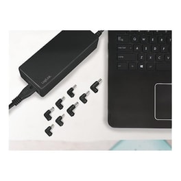 Φορτιστής Laptop Universal - Logilink PA0215 Compact 20V/4.9A 90W - Black