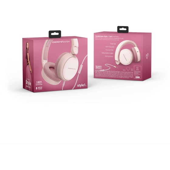 Energy Sistem Style Talk 1 Ακουστικά Κεφαλής - Pure Pink image 4
