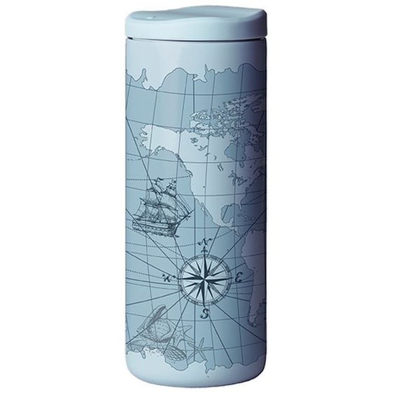 Μπουκάλι Θερμός Chic Mic SlideCup Antique Map 350ml image 0