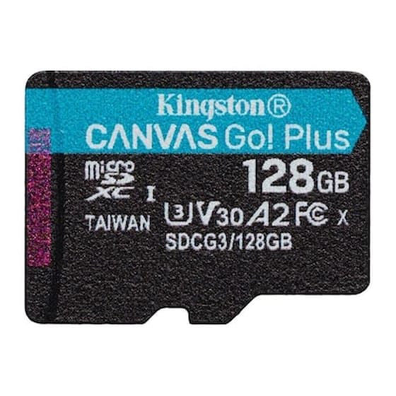 Κάρτα Μνήμης Microsd 128gb Kingston Canvas Go Plus image 0