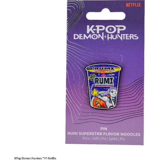Καρφίτσα Cinereplicas K-Pop Demon Hunters - Rumi Superstar Flavor Noodles image 0