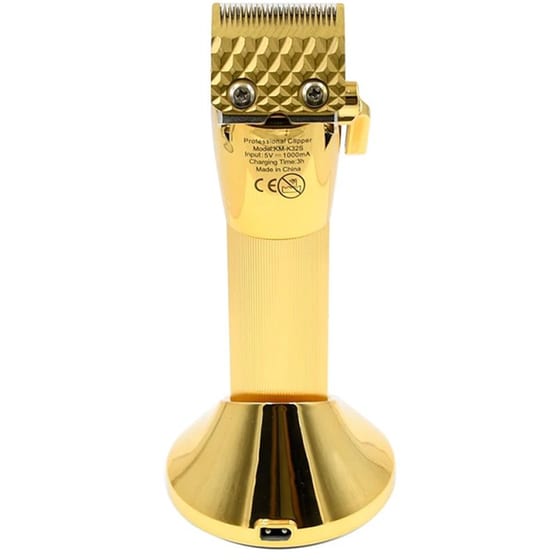 Επαναφορτιζομενη Κουρευτική Μηχανή Kemei Gold Adjustable Blade Clipper KM-K32S image 1