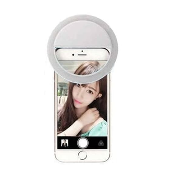 Selfie Ring Light Me 36 Led Για Φωτεινες Φωτογραφιες - Ασπρο image 0
