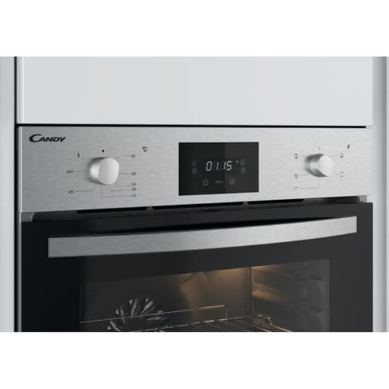 Eντοιχιζόμενο Σετ Φούρνος και Εστία CANDY FCS 605X/Ε & CH 64CCB Inox image 1