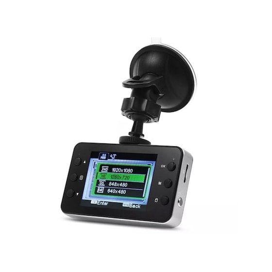 Ψηφιακή Κάμερα Full Hd 1080p 5mp Dvr Αυτοκινήτου Vga Με Lcd Οθόνη 2.4" image 2