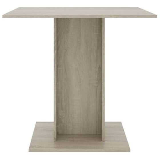 Τραπεζαρία Vidaxl Sonoma Δρυς 80x80x75 cm από Μοριοσανίδα - Μπεζ image 1