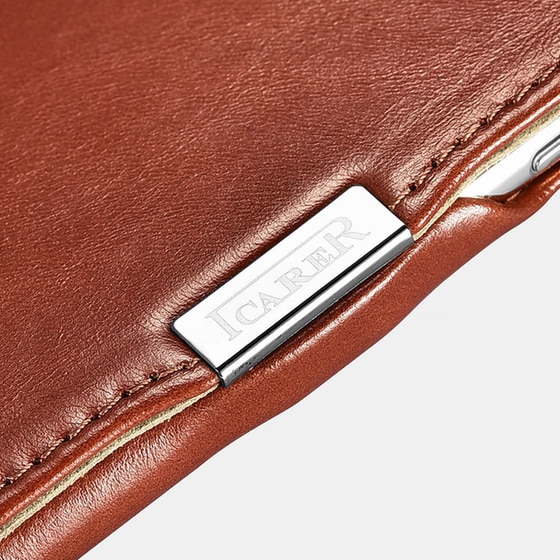 Θήκη Apple iPhone 11 Pro Max - Icarer Side-open Vintage Series - Brown image 5