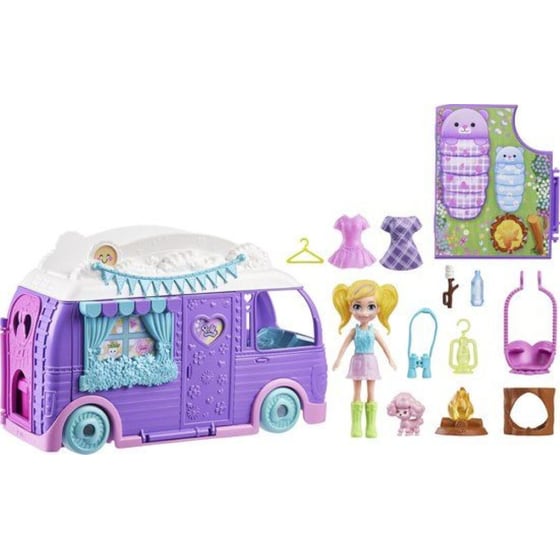 Mattel Polly Pocket Polly Τροχόσπιτο image 1