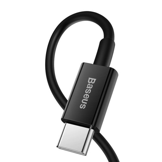 Καλώδιο δεδομένων Baseus Superior Series Usb-C 20W 1m - Black image 2