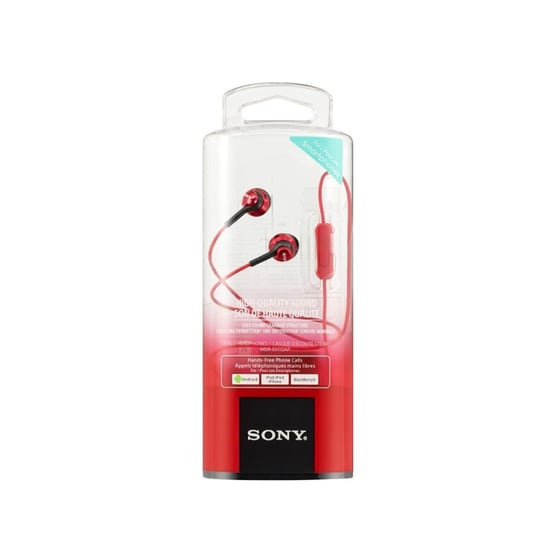 Ακουστικά Handsfree Sony MDR-EX110AP 3.5mm Jack - Κόκκινο image 1