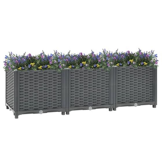 Vidaxl Ζαρντινιέρα 120 X 40 X 38 Εκ. Από Πολυπροπυλένιο image 1