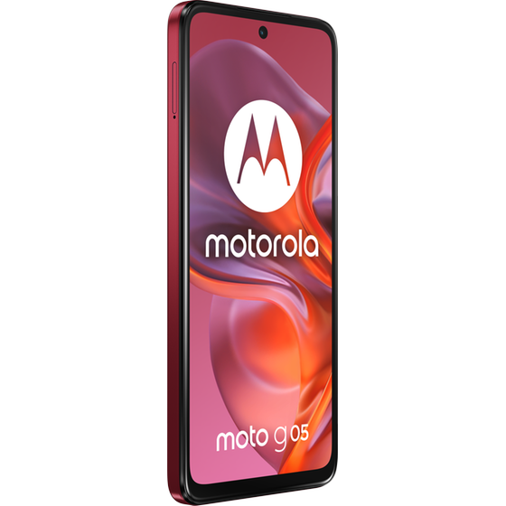 Motorola Moto G05 128GB - Plum Red image 1