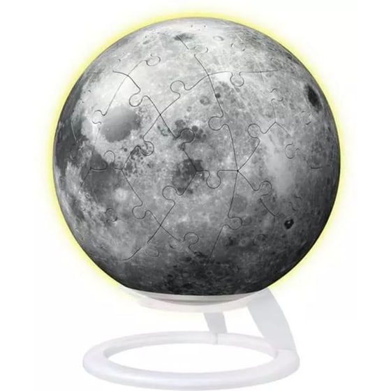 3D Παζλ Ravensburger Glow in the Dark Moon (72 Κομμάτια) image 1