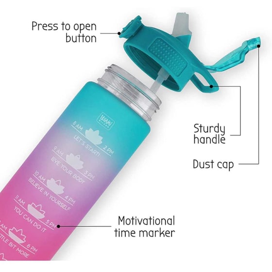 Μπουκάλι Legami Goals Love Yourself 1L image 4