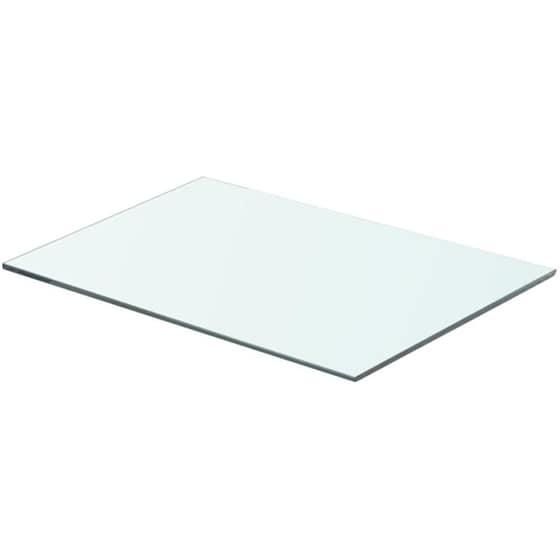 Ράφια Τοίχου VidaXL Πάνελ από Γυαλί 50x0.8x30 cm 2 Τμχ - Διάφανο image 1