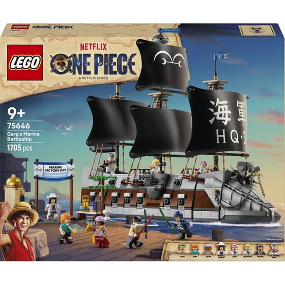 LEGO® One Piece Garp's Marine Battleship (75646) image 2