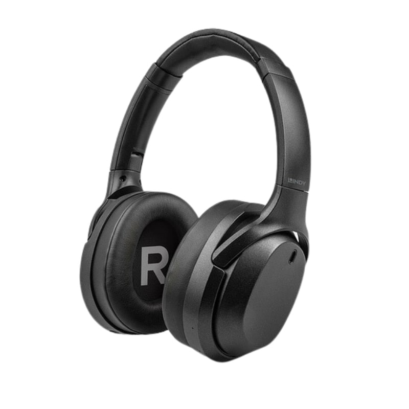 Ακουστικά Headset Lindy LH700XW – Μαύρο