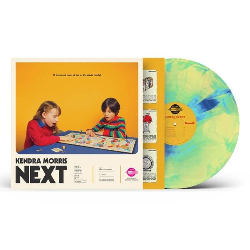 Next (Blue Yellow Galaxy Swirl Vinyl)