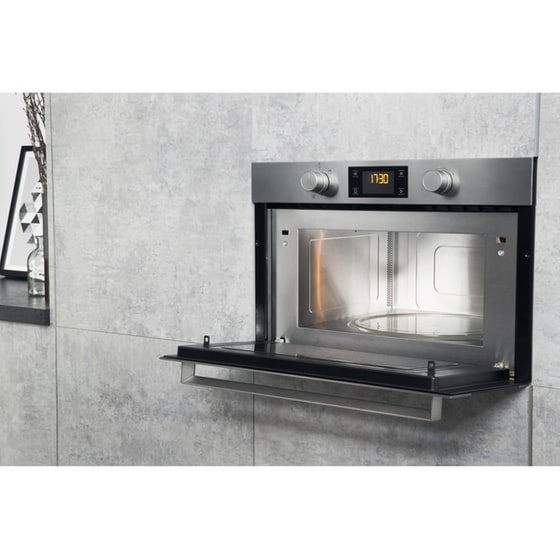 HOTPOINT MD 344 IX H Εντοιχισμένος Φούρνος Μικροκυμάτων με Grill 31 Lt - Inox image 8