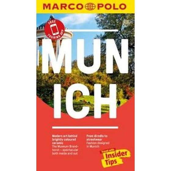 Munich Marco Polo Pocket Travel Guide 2018 - with pull out map image 0