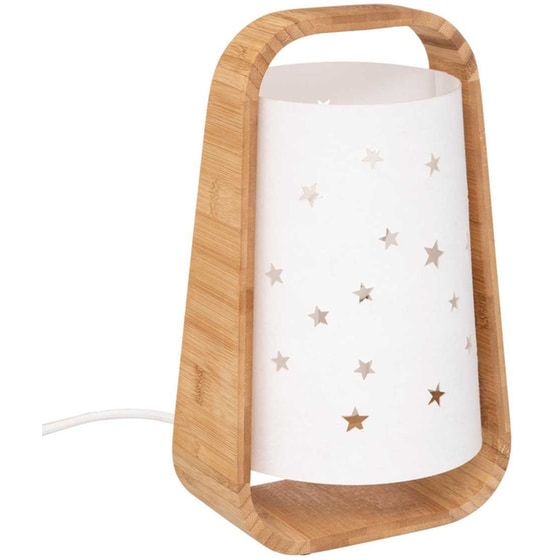 Παιδικό Πορτατίφ Spitishop 15x15x26.5 cm - Φυσικό/Λευκό image 0