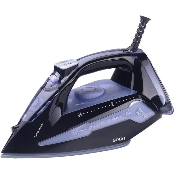 SOGO PLA-SS-6330-L 2800 W Μπλε Σίδερο Ατμού image 0