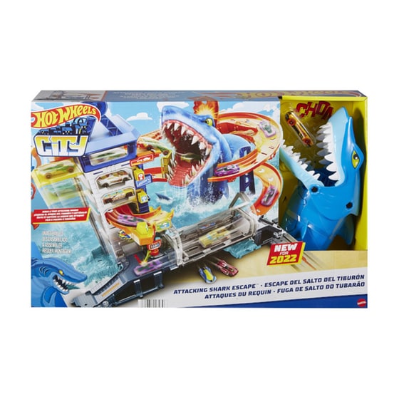 Mattel Hot Wheels City  Γκαράζ Με Καρχαρία (HDP06) image 0