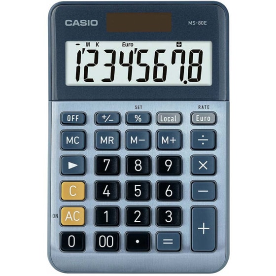 Αριθμομηχανή Casio MS-80E 8 Ψηφίων (Ms-80E)(Casms80E) image 0