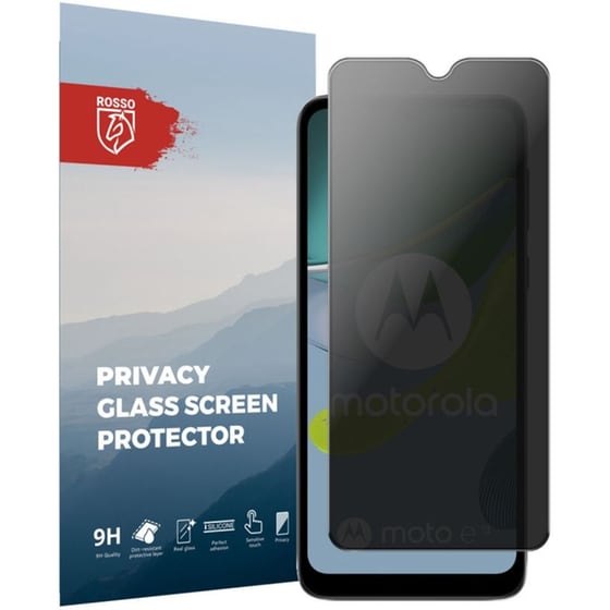 Προστατευτικό οθόνης Motorola Moto E13 - Rosso Tempered Glass Privacy Anti-Scratch 9h image 0