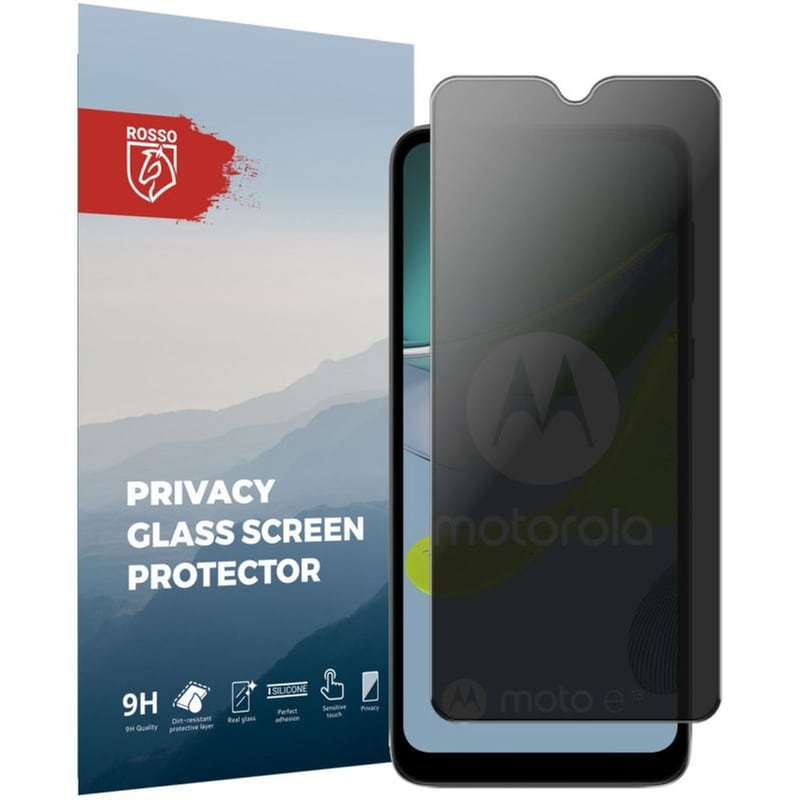 Προστατευτικό οθόνης Motorola Moto E13 – Rosso Tempered Glass Privacy Anti-Scratch 9h